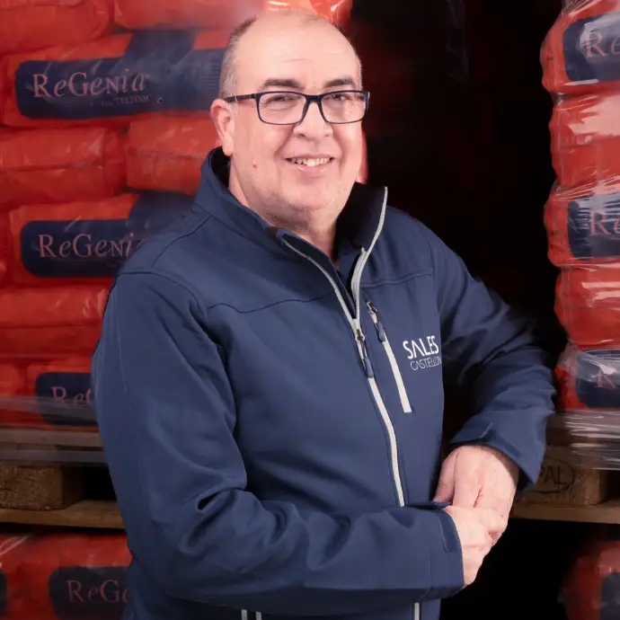 Foto primer plano de Rufino Señoret