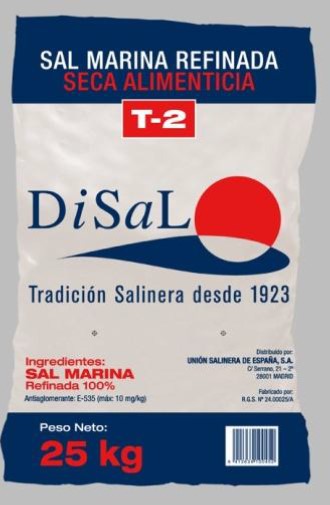 [TOS102] SAL MARINA SECA  T-00 25 KG